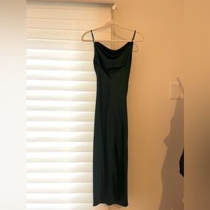 Brand: Polly / Size: XS / Details: satin, green